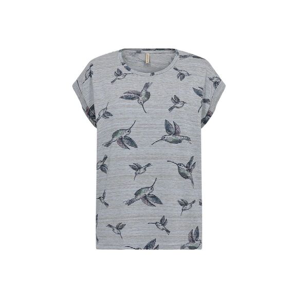 Soyaconcept size XL hummingbird striped top. Danish Company. - Picture 8 of 10